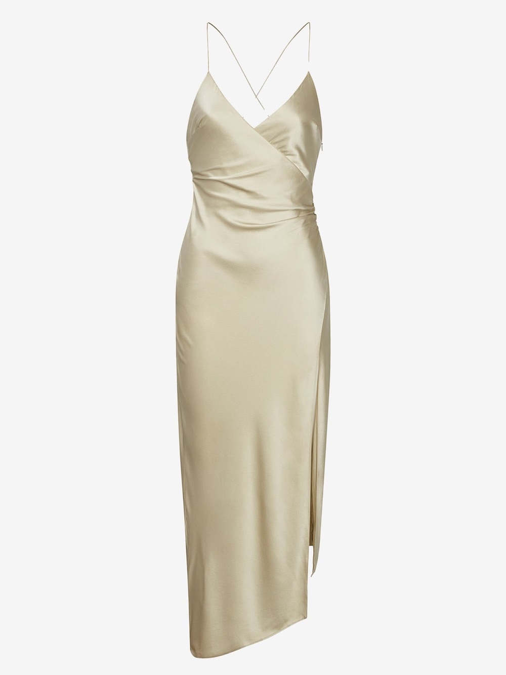 SEROYA slip silk dress